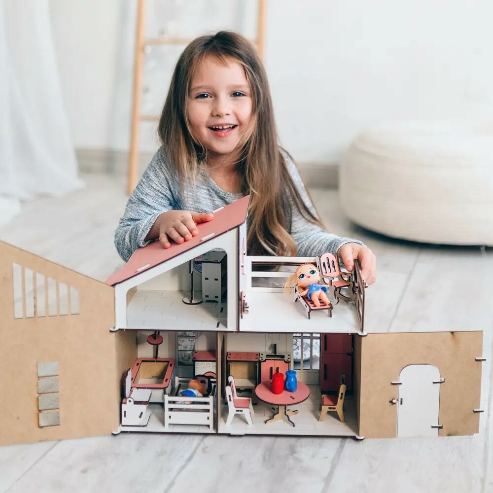 How to make a lol sales doll house out of cardboard